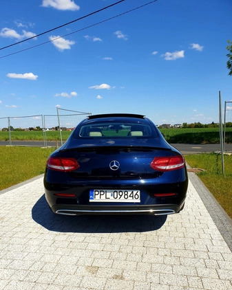 Mercedes-Benz Klasa C cena 87900 przebieg: 84000, rok produkcji 2017 z Pleszew małe 56